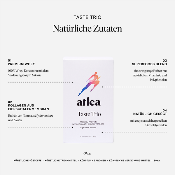Taste Trio + Glasflasche