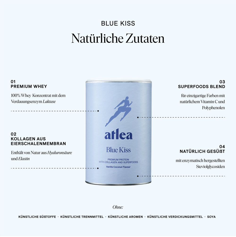Blue Kiss - Premium Protein mit Kollagen & Superfoods
