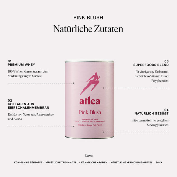 Pink Blush - Premium Protein mit Kollagen & Superfoods